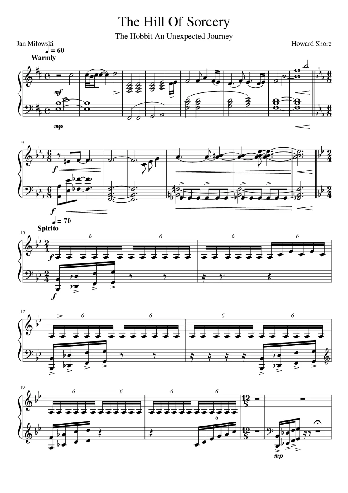 The Hill Of Sorcery - Page 1