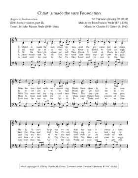 Christ is made the sure Foundation