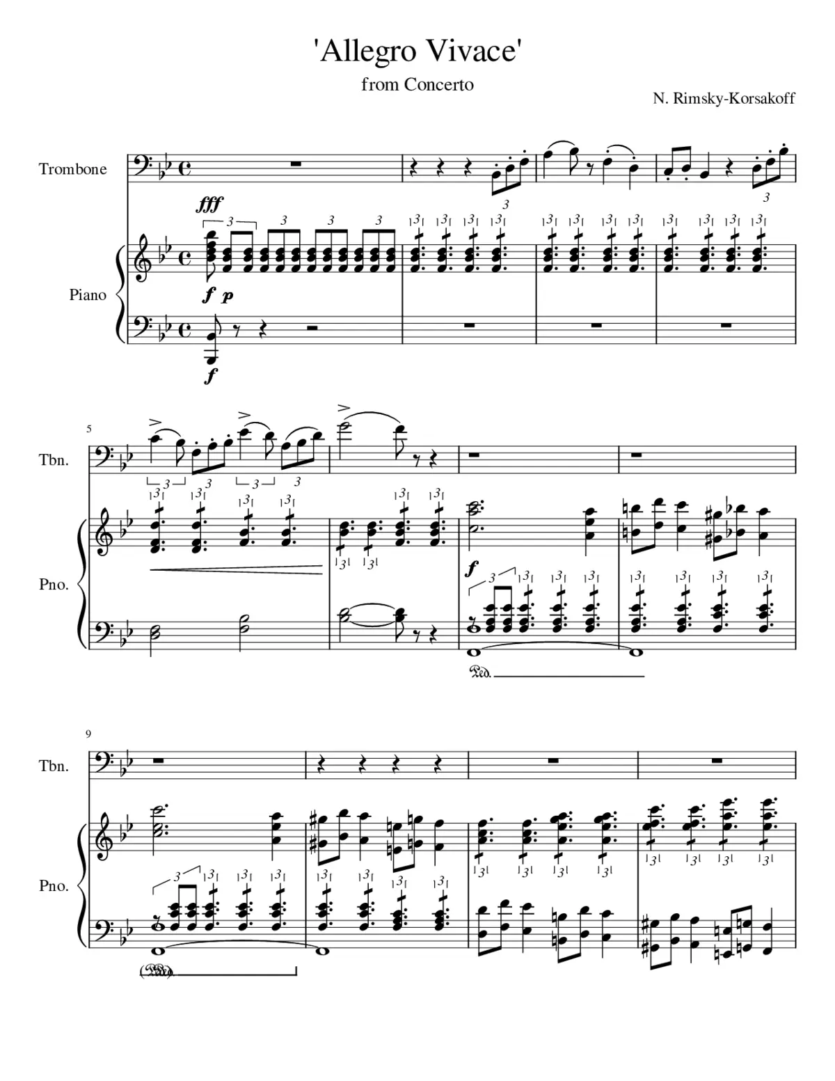 Trombone Concerto - Page 1