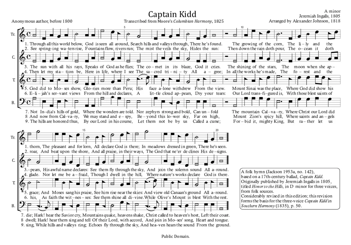Captain Kidd - Page 1