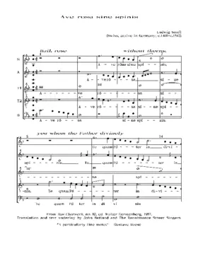 Ave rosa sine spinis