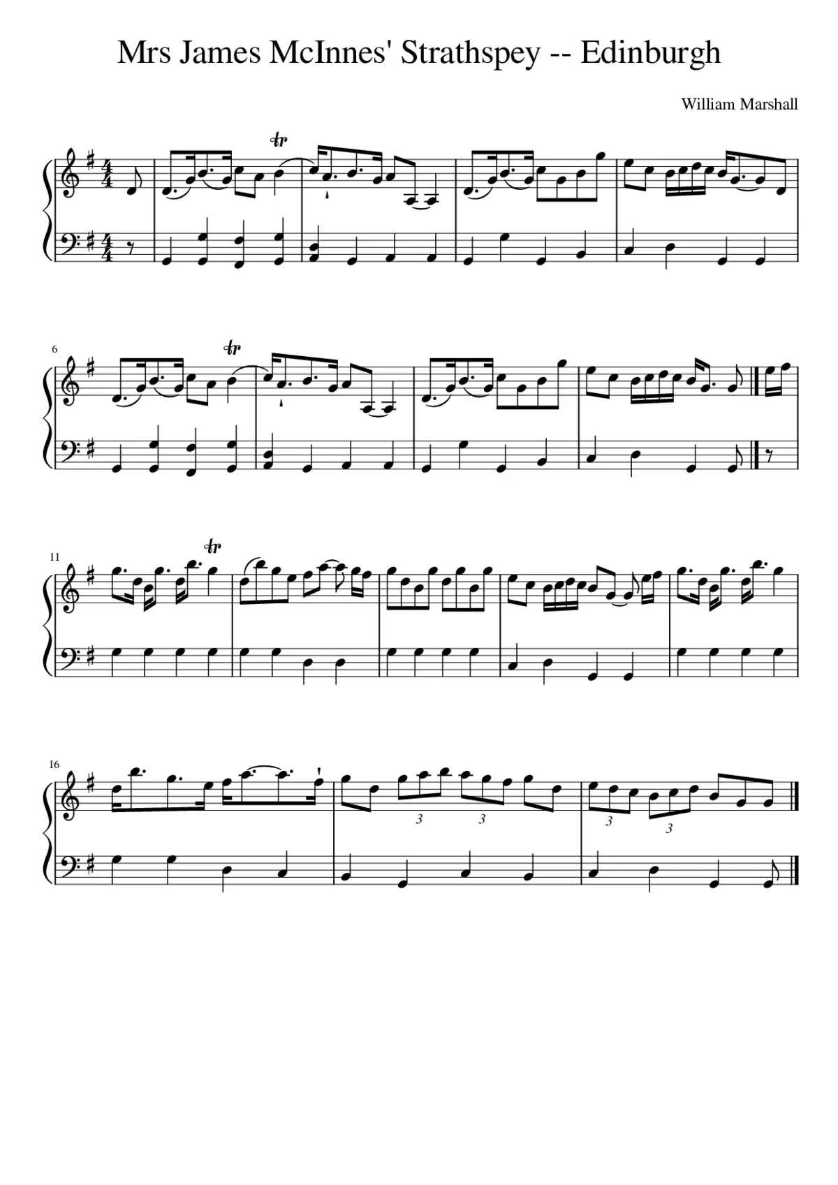 Mrs James McInnes' Strathspey -- Edinburgh - Page 1