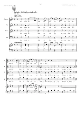 Behold O God our defender