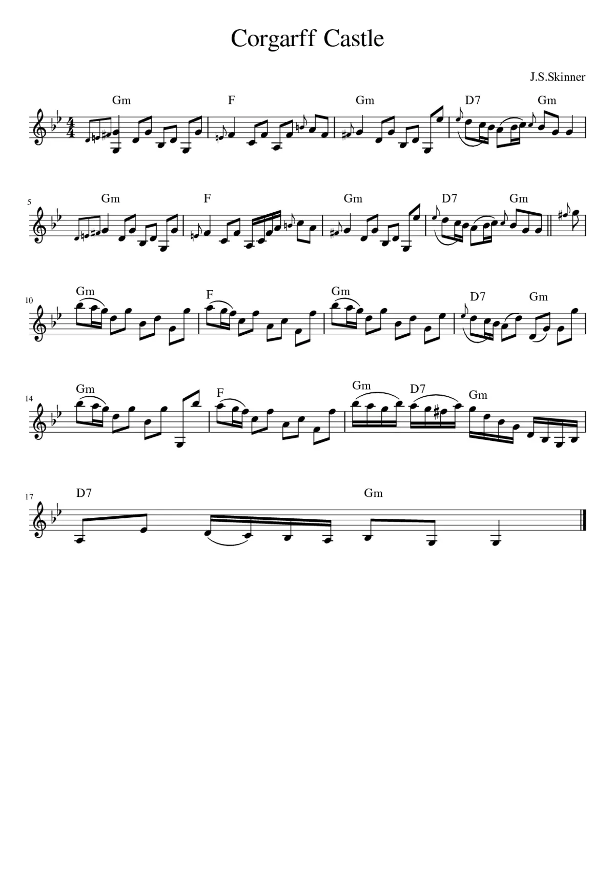 Corgarff Castle - Page 1