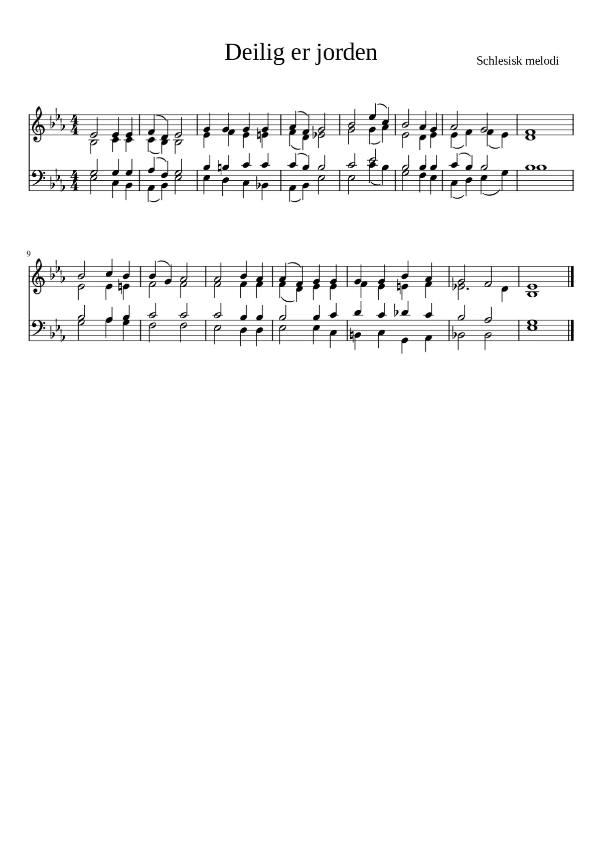 Deilig er jorden - Page 1