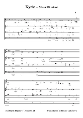 Missa Mi mi mi