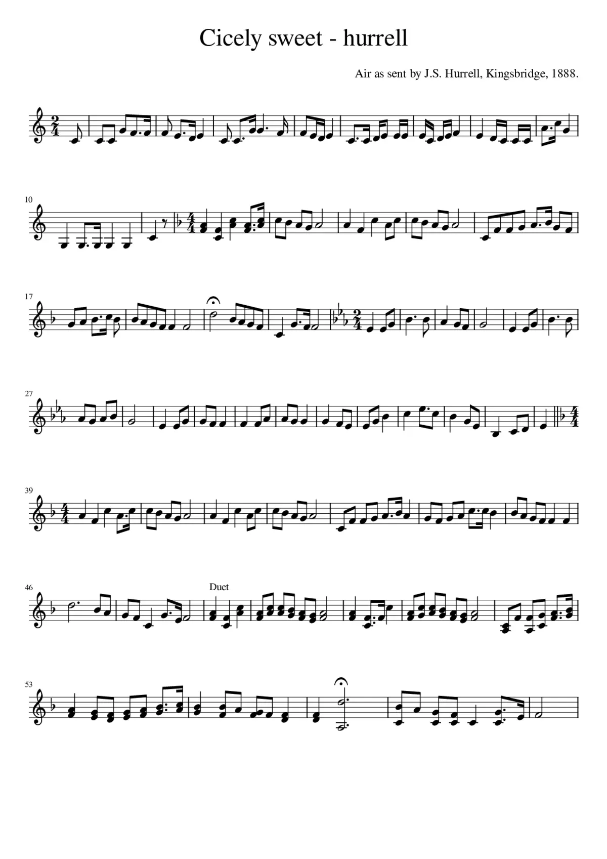 Cicely sweet - hurrell - Page 1