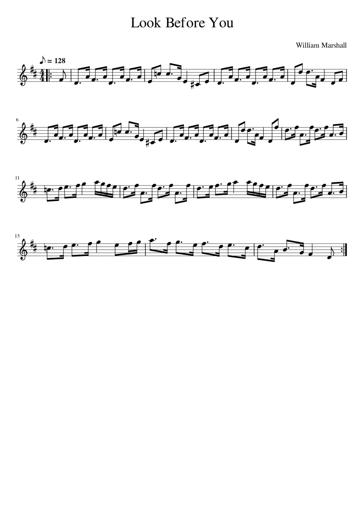 Look Before You - Page 1