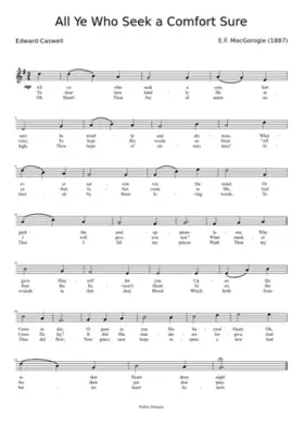 All Ye Who Seek a Comfort Sure