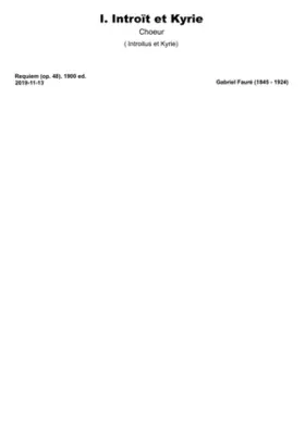 Messe d Requiem