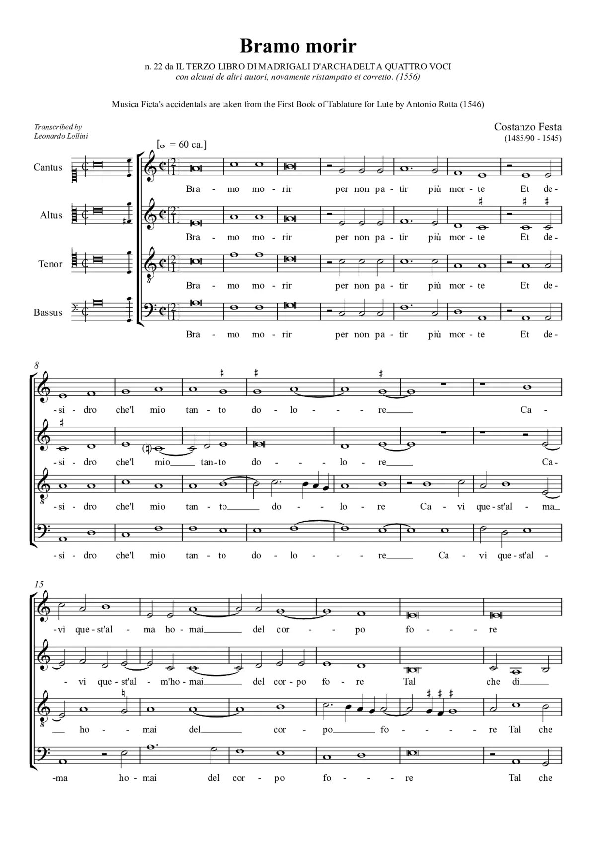 Bramo morir - Page 1