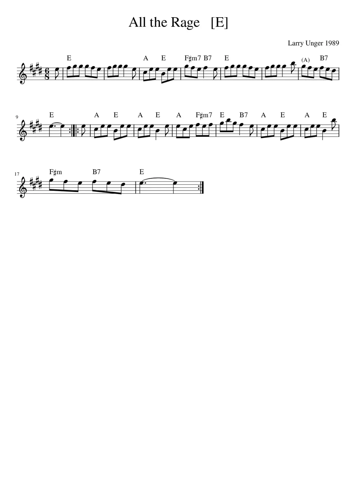 All the Rage - Page 1