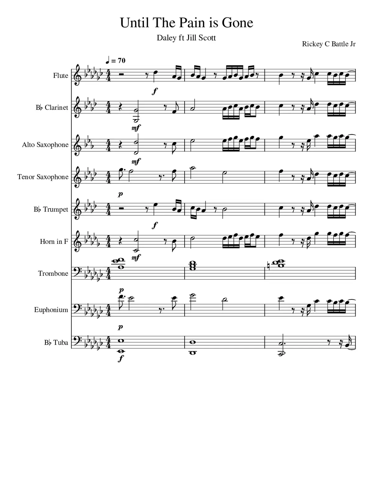Daley ft Jill Scott Until The Pain is Gone - Page 1