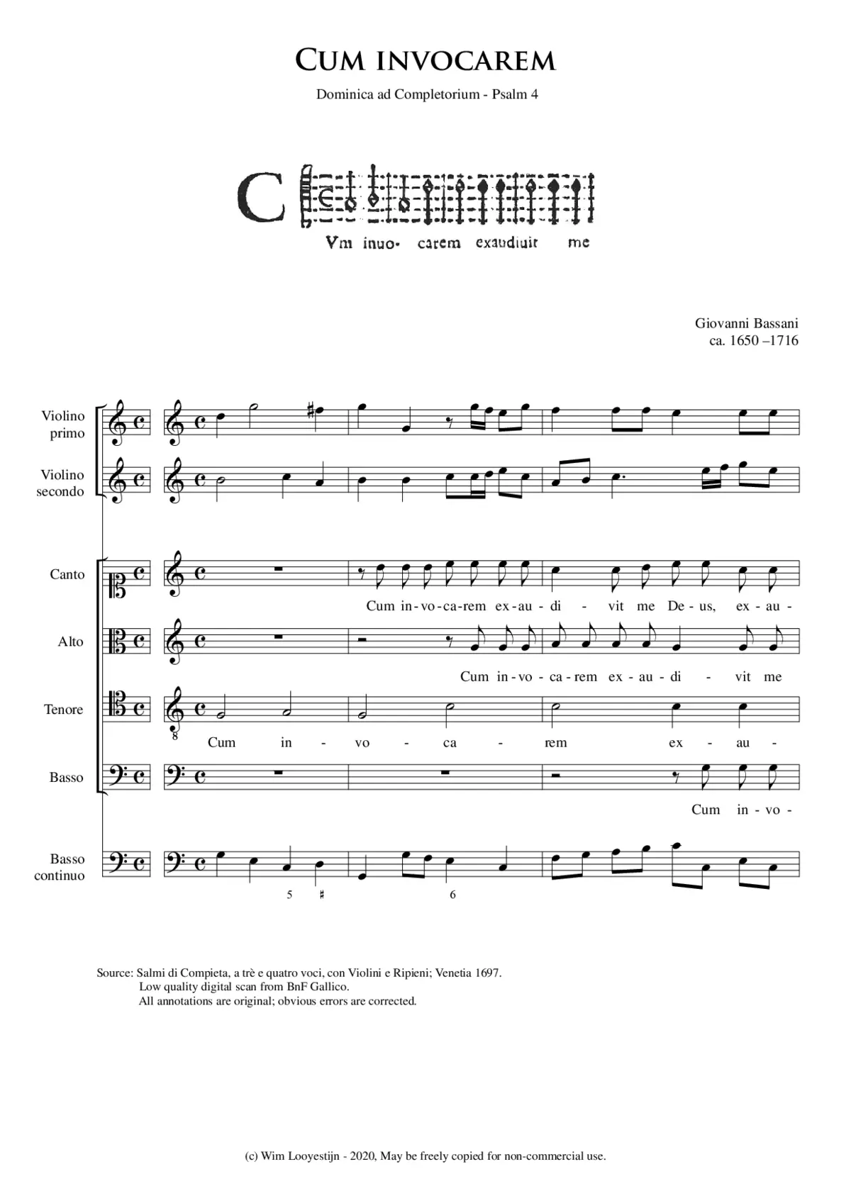 Cum invocarem - Page 1