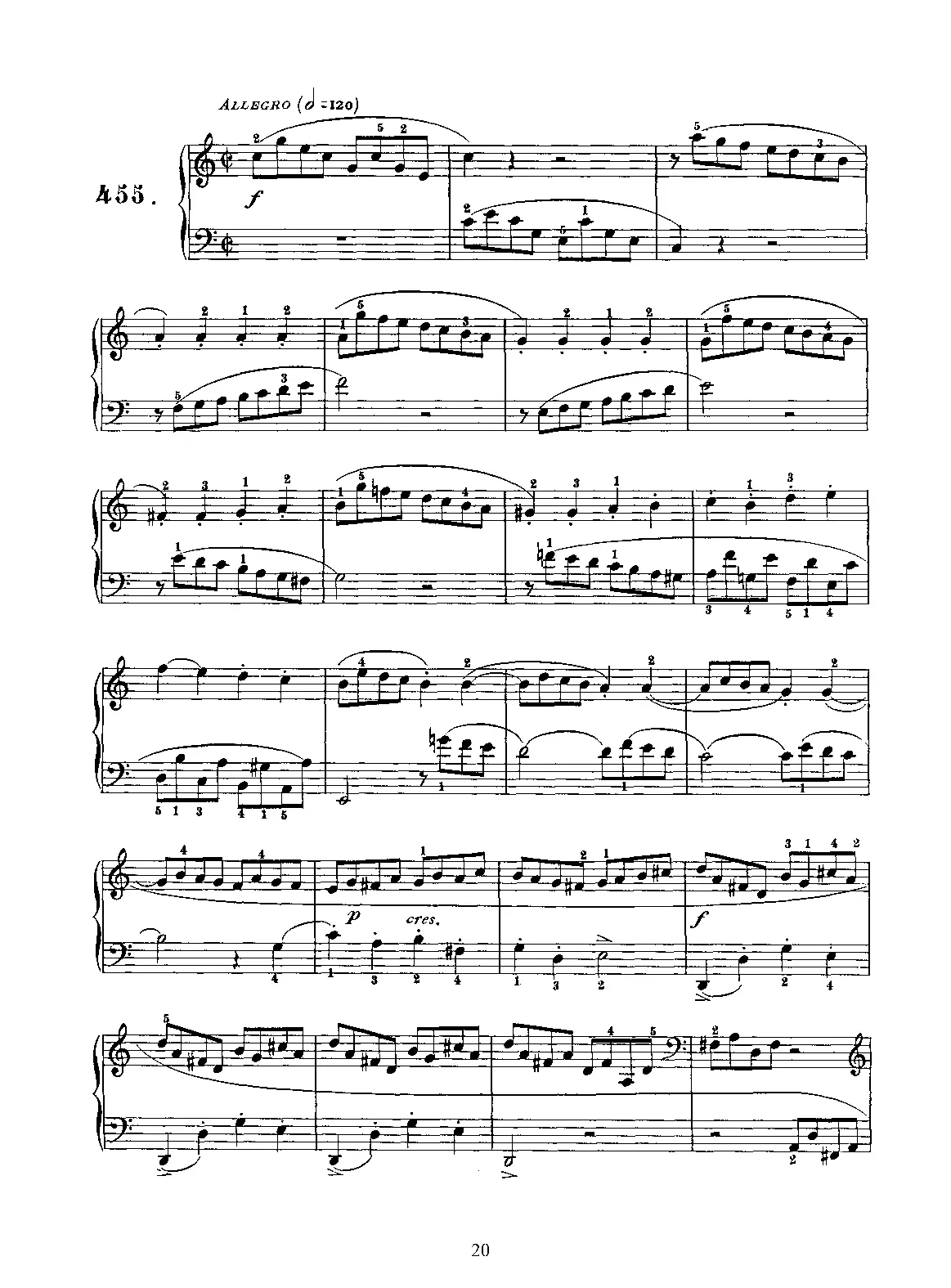 Keyboard Sonata in C major - Page 1