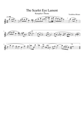 Scarlet Eye Lament