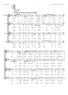 Come ye heauie states of night