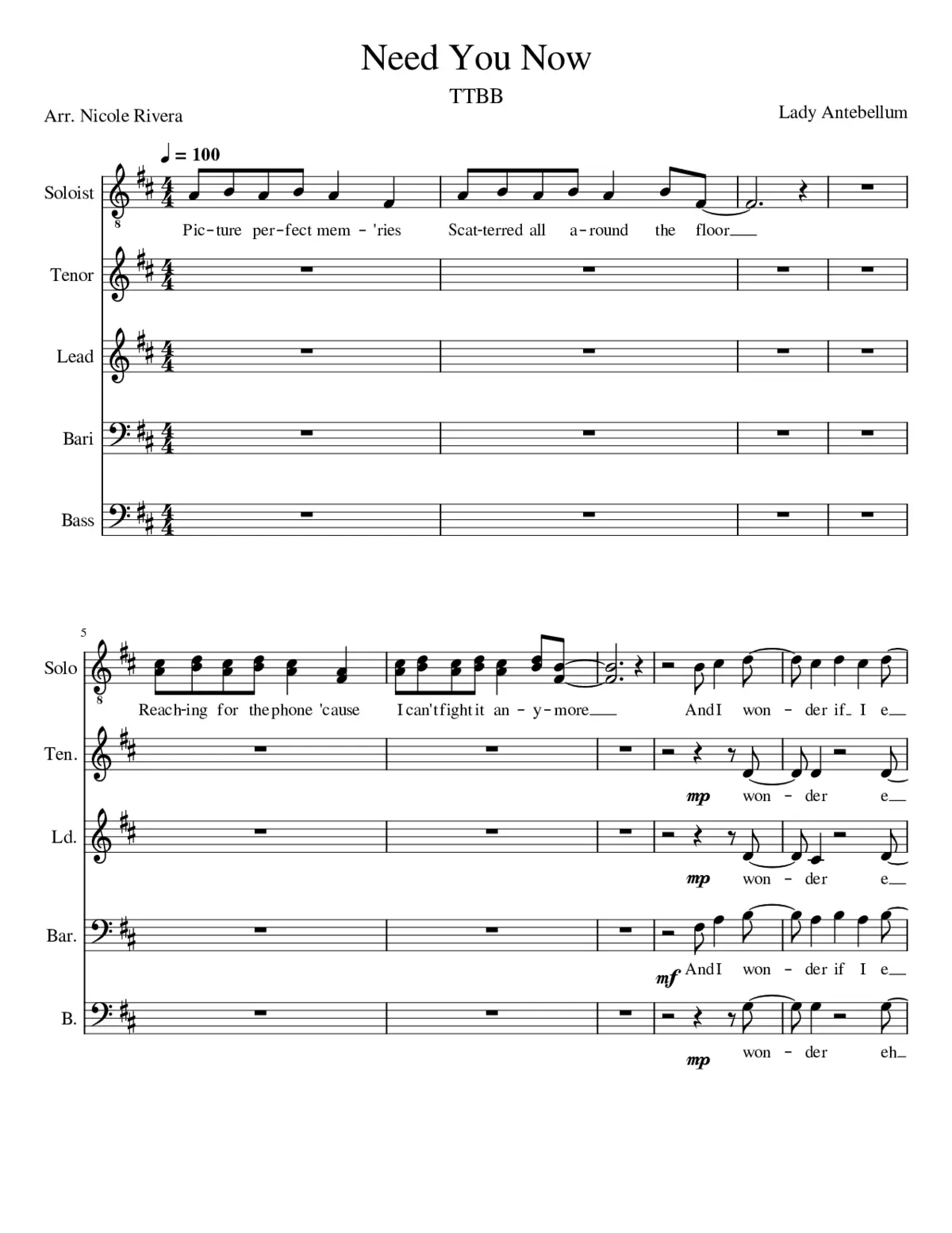 need you now - Page 1