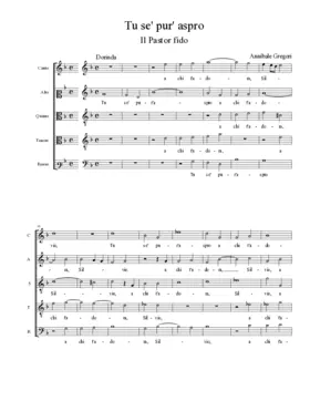 Tu se' pur' aspro