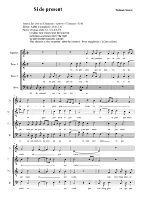 Si de present (4v.)