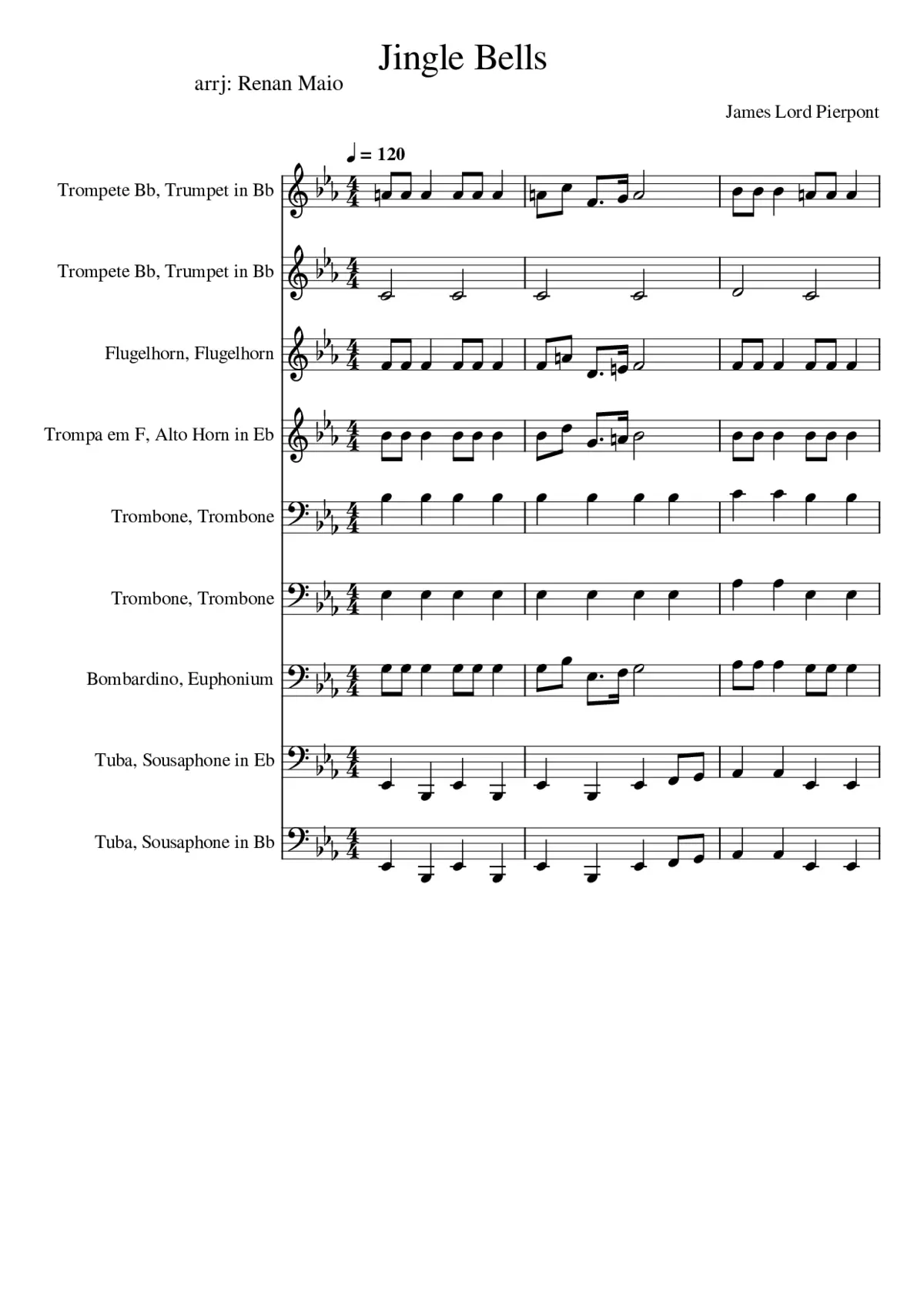 Jingle Bells - Page 1