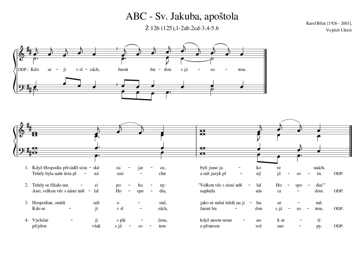 ABC - Sv. Jakuba, apoštola - Page 1