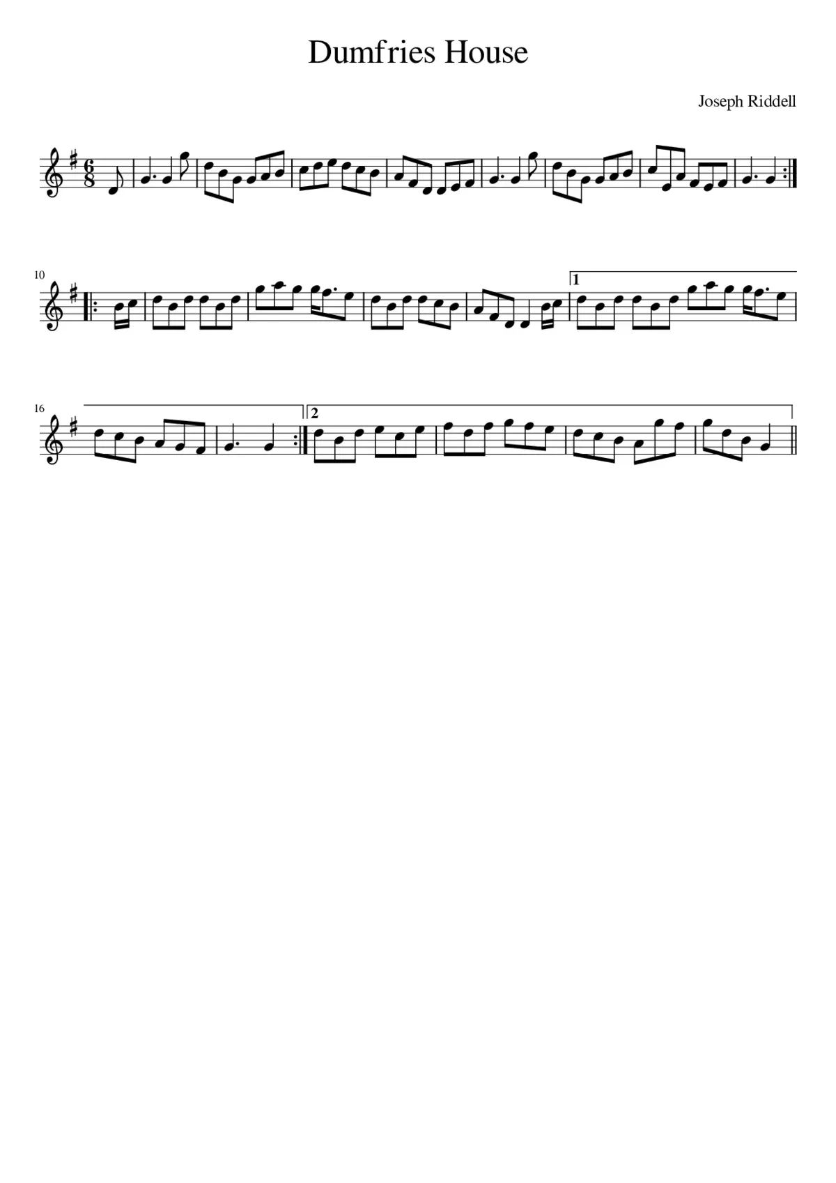 Dumfries House - Page 1