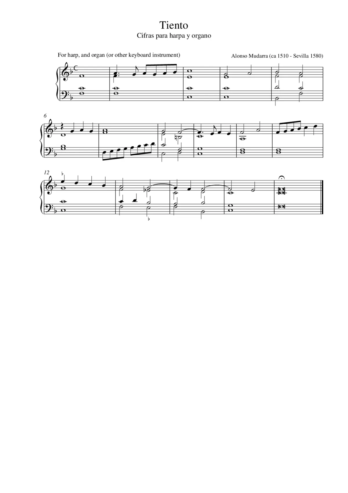 Tiento - Page 1