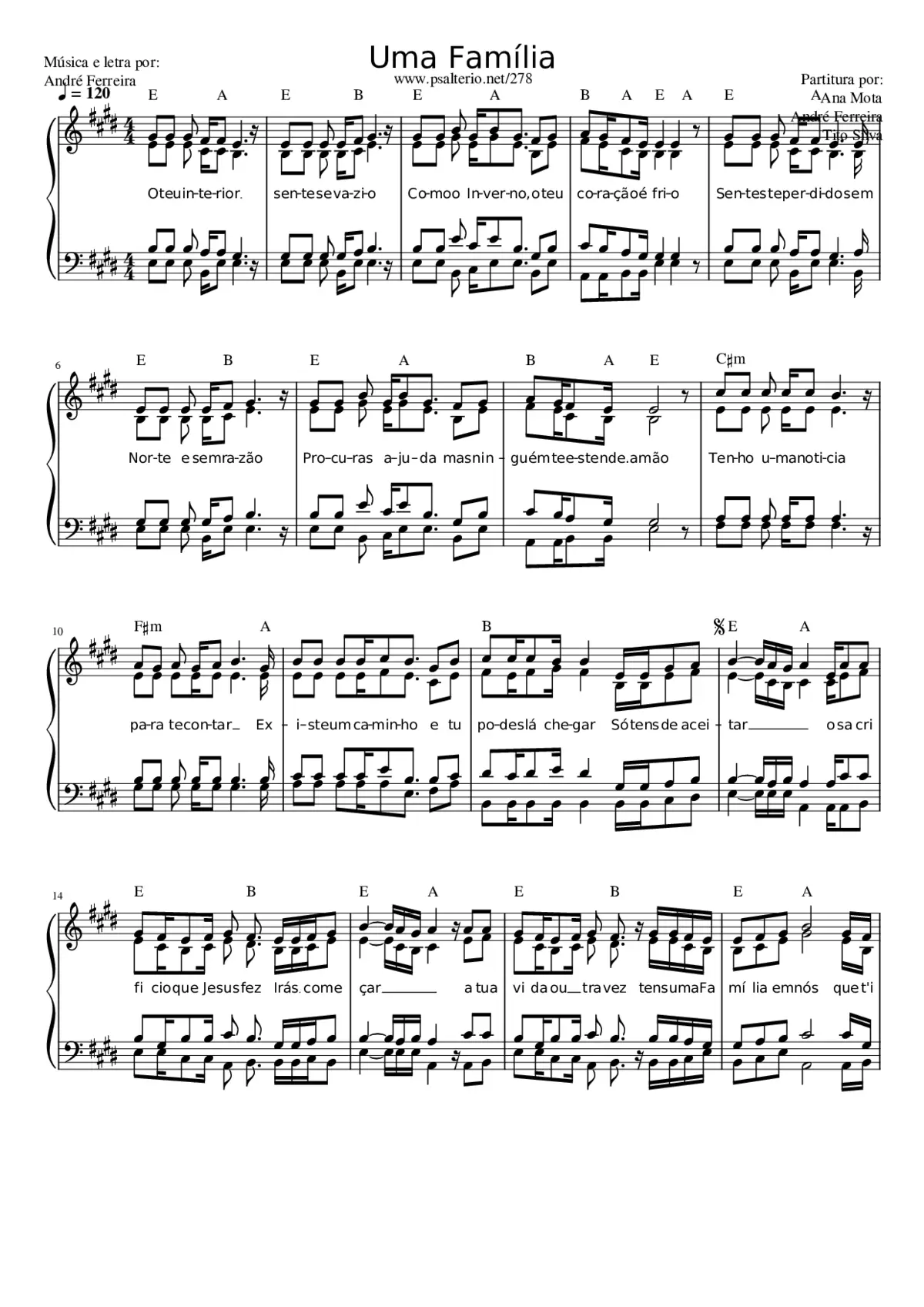 Uma Família - Page 1