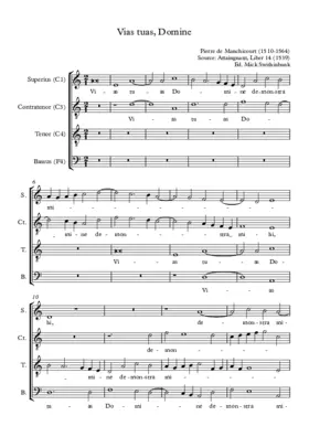 Vias tuas Domine demonstra mihi