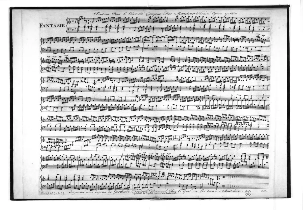 Fantasia in C - Page 1