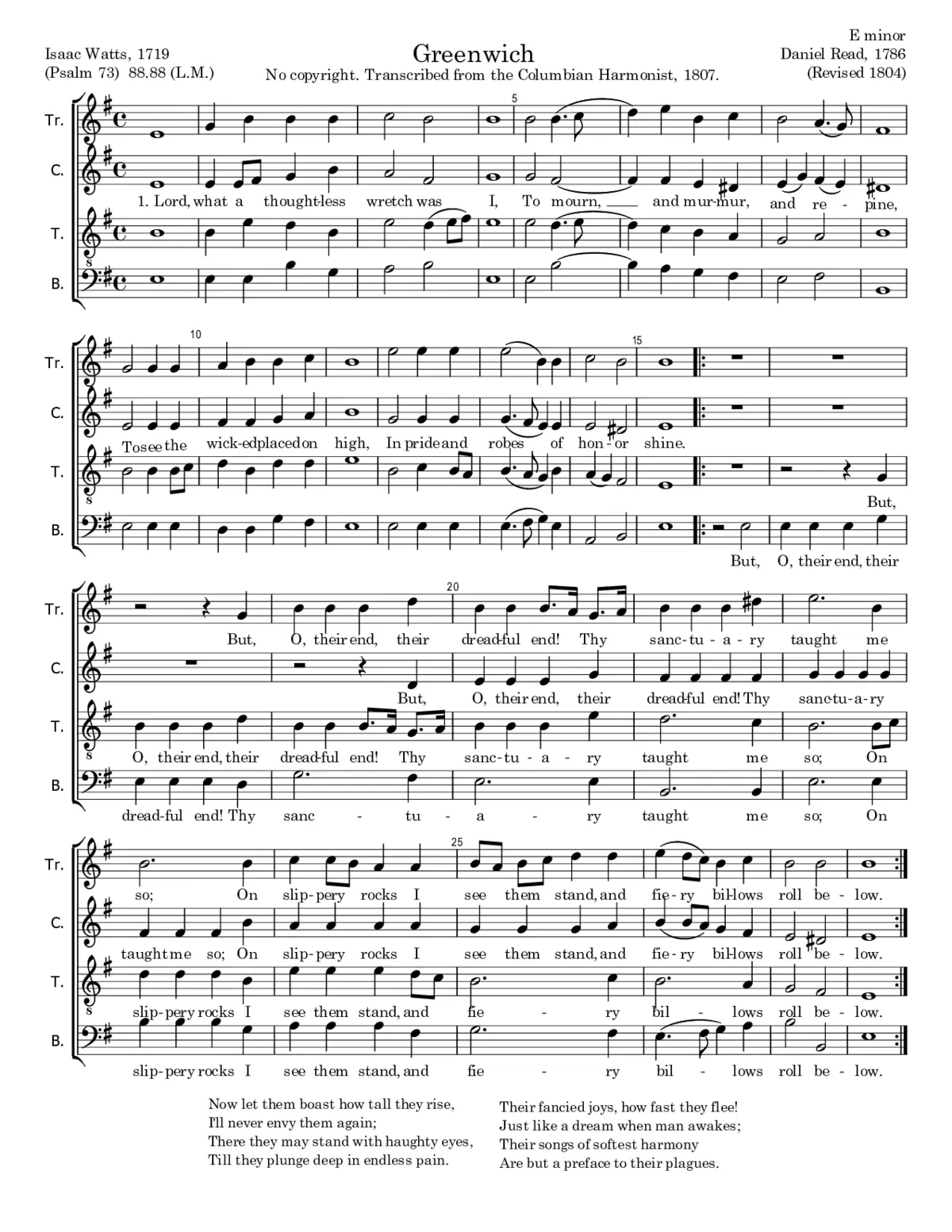 Greenwich - Page 1