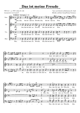 Das ist meine Freude