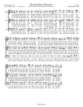 The Christian's Warrant