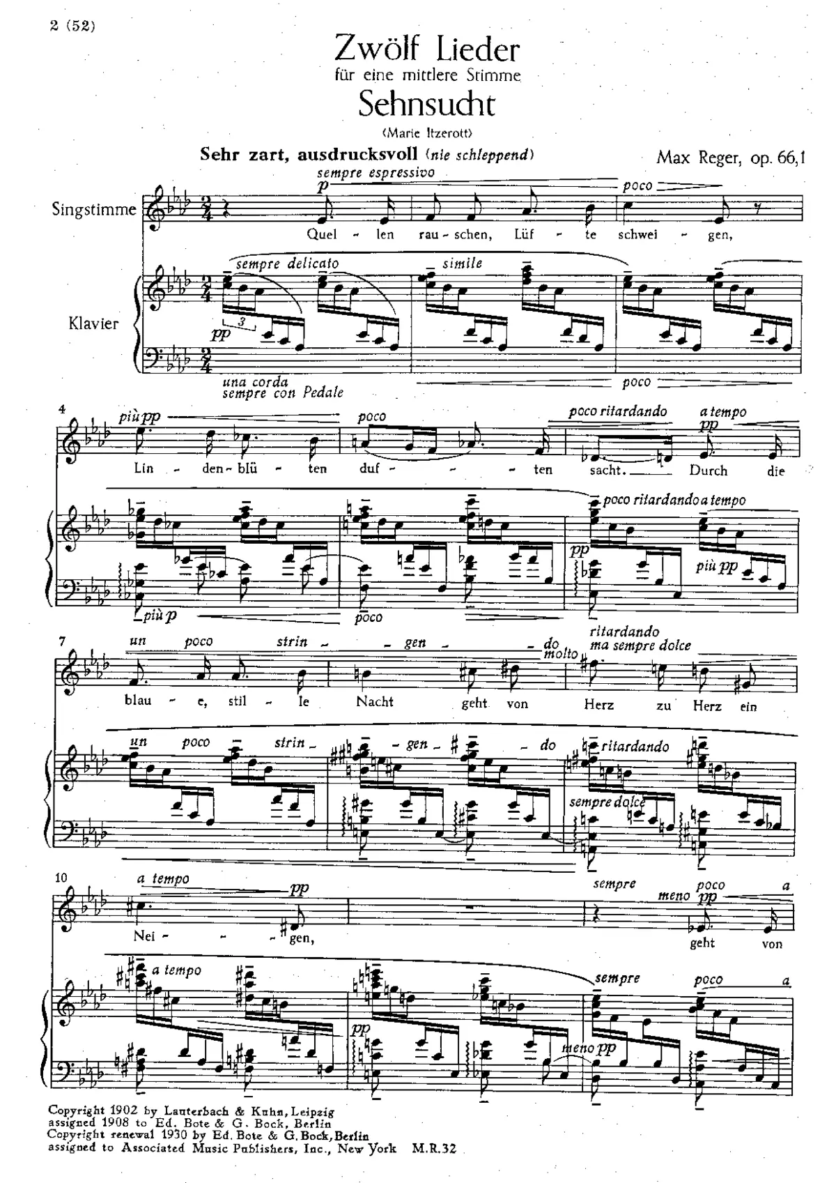 12 Lieder - Page 1