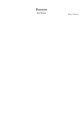 Lil Tecca Ransom Band Arrangement