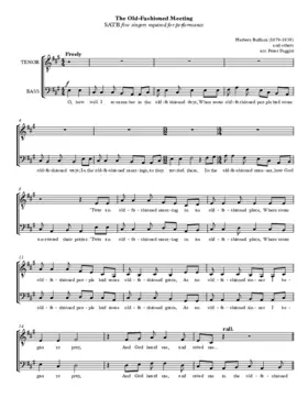 The Old-Fashioned Meeting