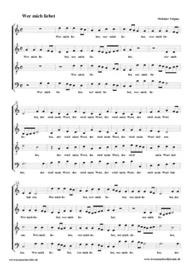 Wer mich liebet