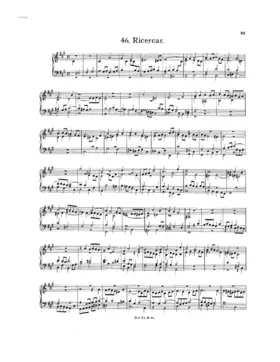 Ricercare in F-sharp minor