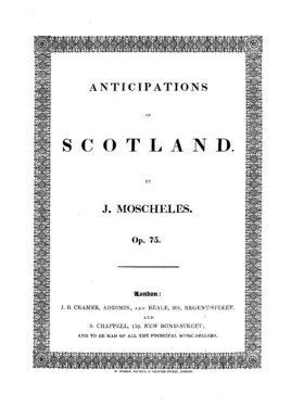 Anticipations of Scotland