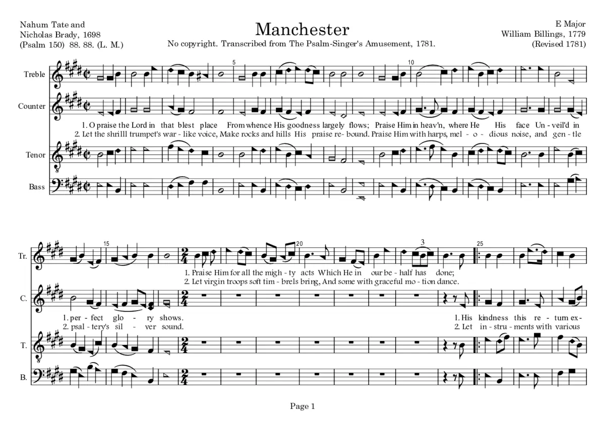 Manchester - Page 1