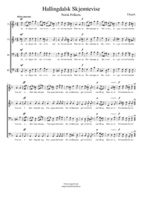 Hallingdalsk Skjemtevise