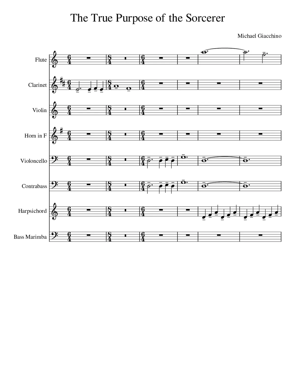 The True Purpose of the Sorcerer - Page 1