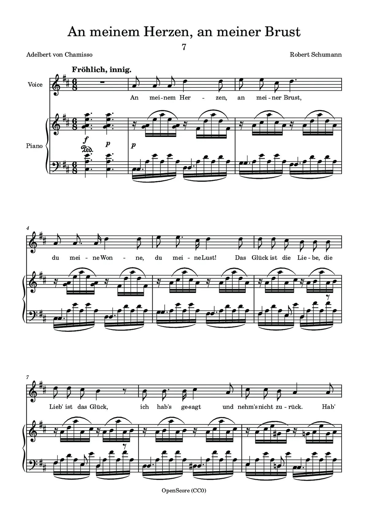 An meinem Herzen - Page 1