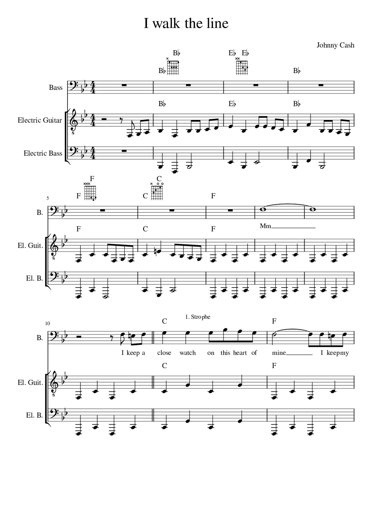 i walk the line - Page 1