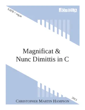 Magnificat & Nunc dimittis in C