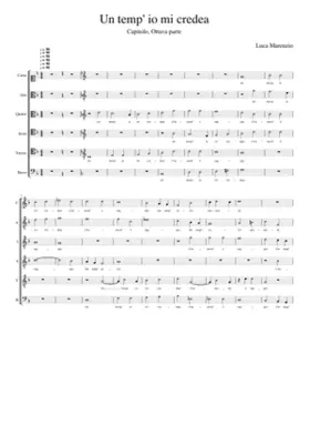 Un temp' io mi credea