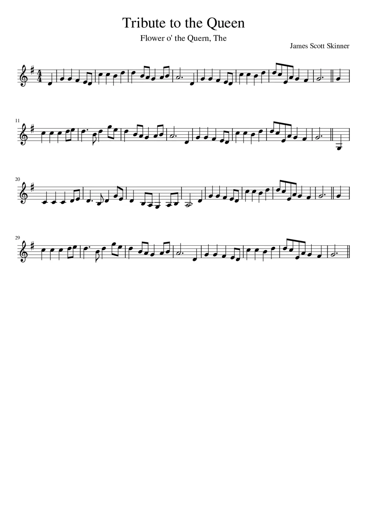 Tribute to the Queen - Page 1