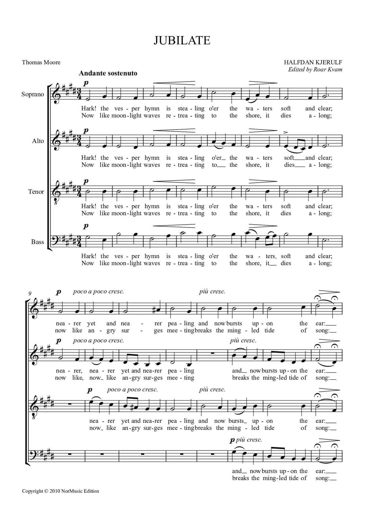 Jubilate - Page 1
