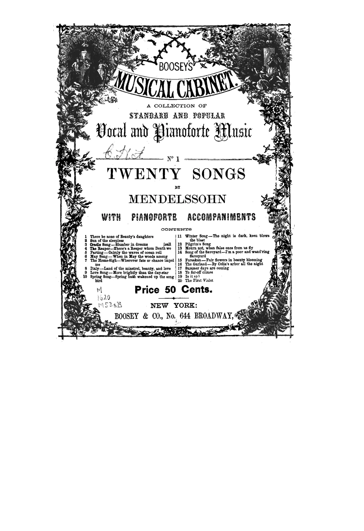 20 Songs - Page 1